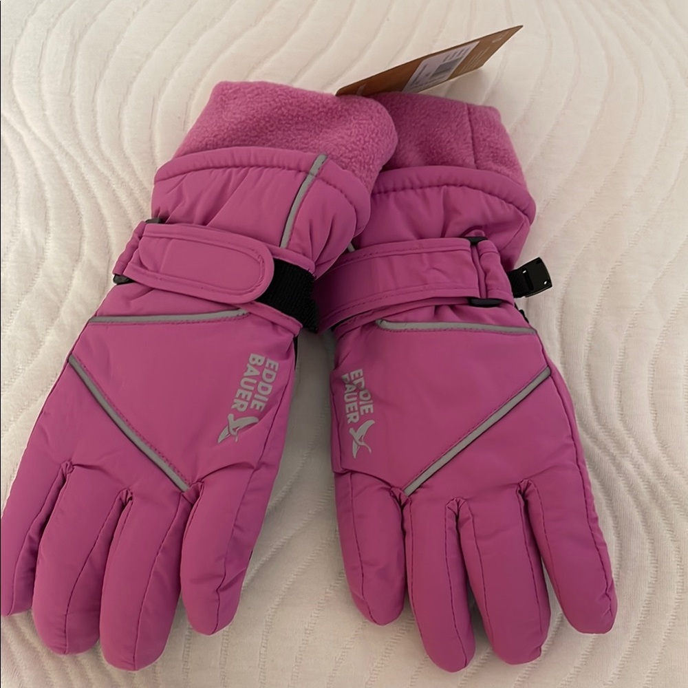 Eddie Bauer Pink Insulated Gloves